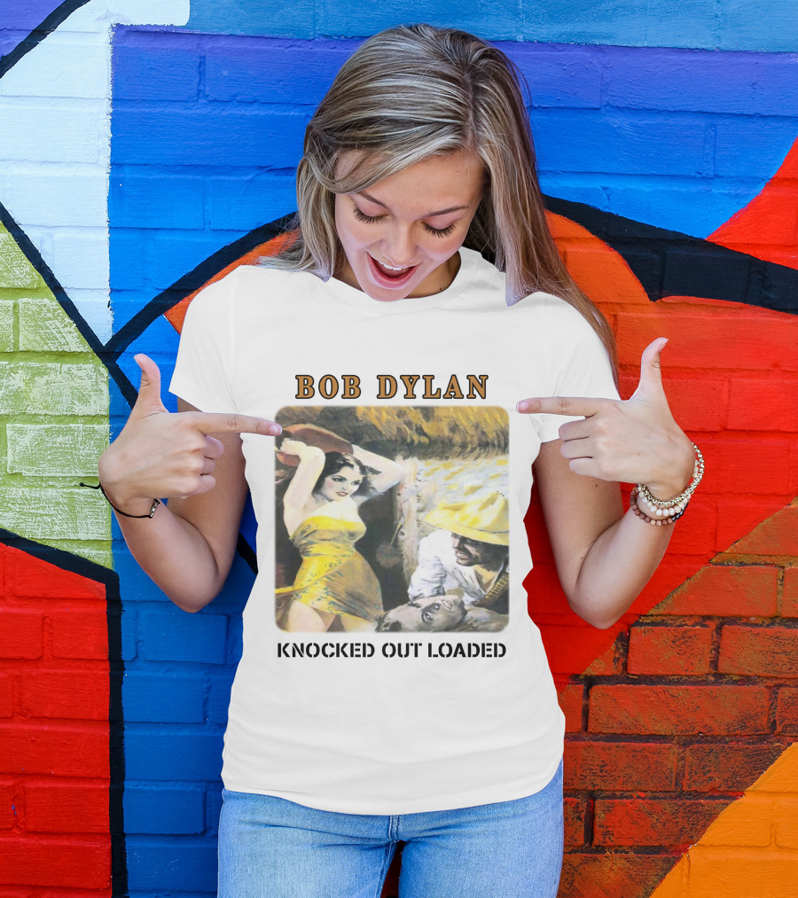 Bob Dylan Knocked Out Loaded T-Shirt