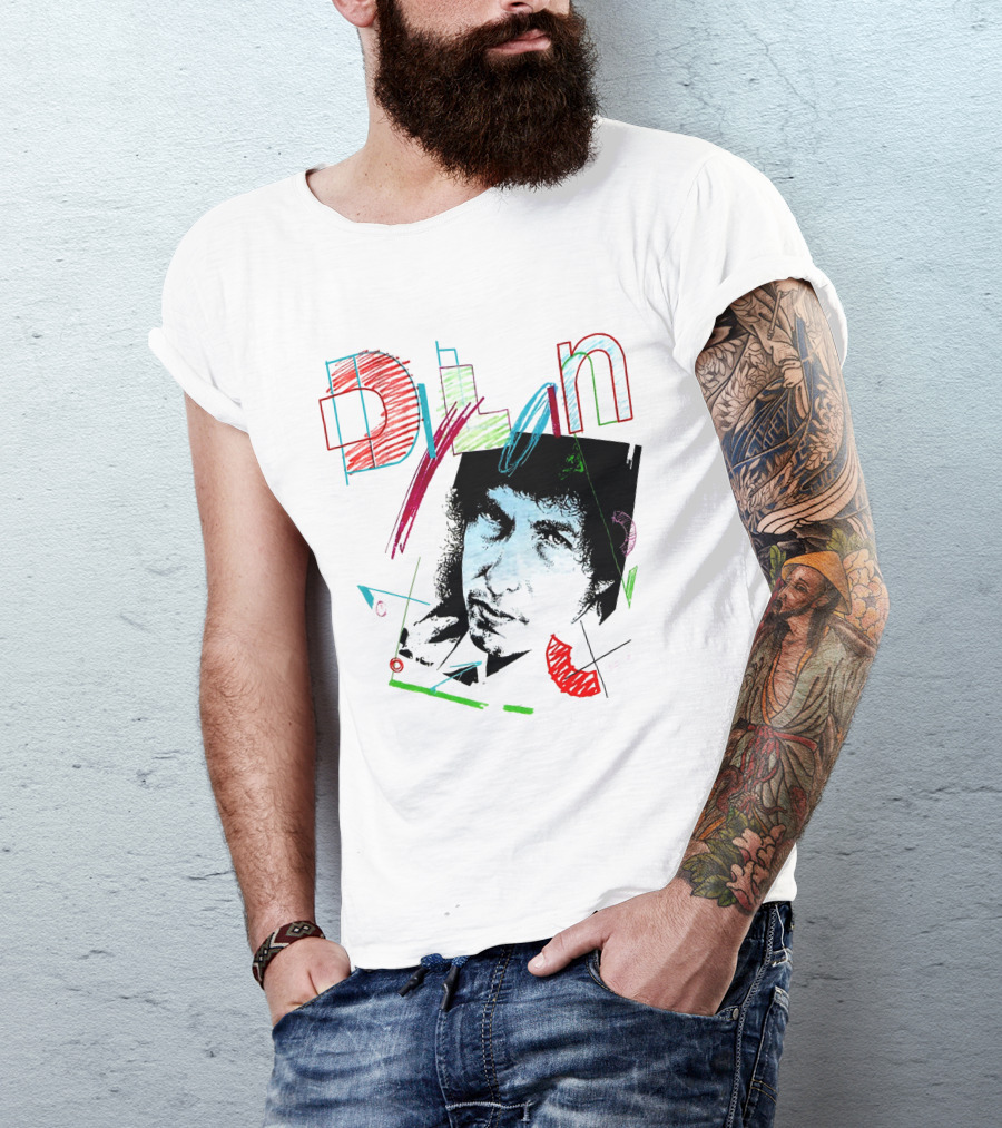 Dylan Bdl Portrait Sketch T-Shirt