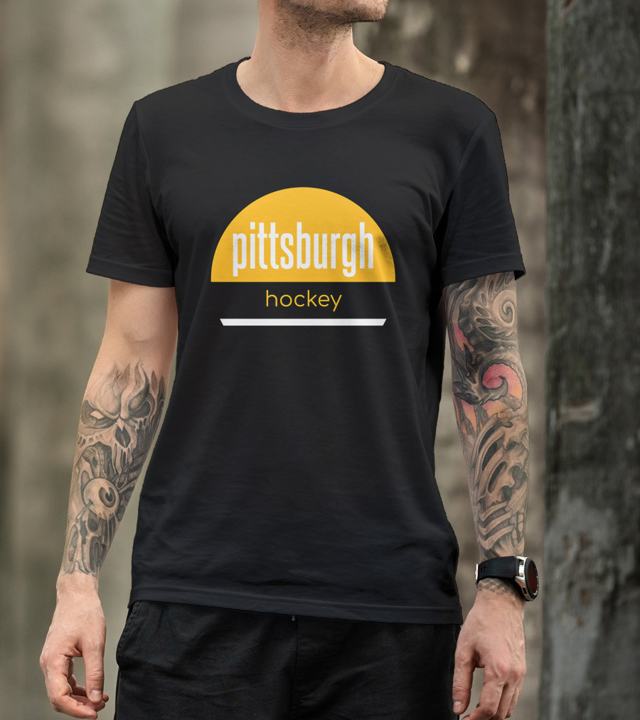 Pittsburgh Hockey Penguins 11 Vintage Circle T-Shirt