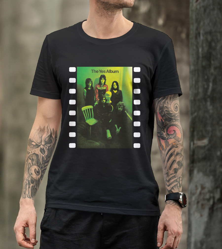 The Yes Album 37 Classic Progressive Rock Music Cover T-Shirt