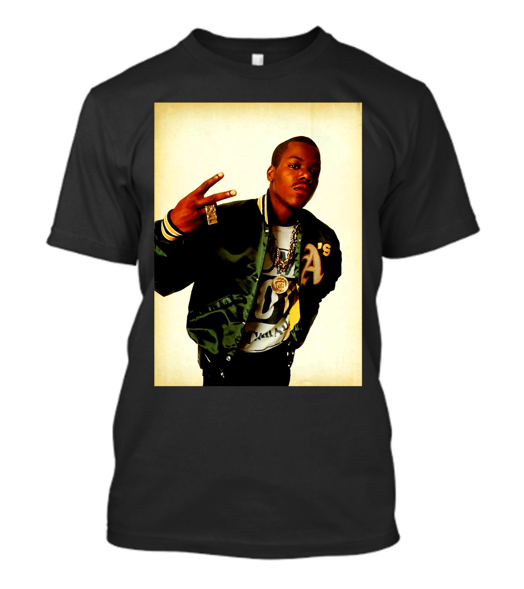 A's Jacket And Chain Style Tsh T-Shirt