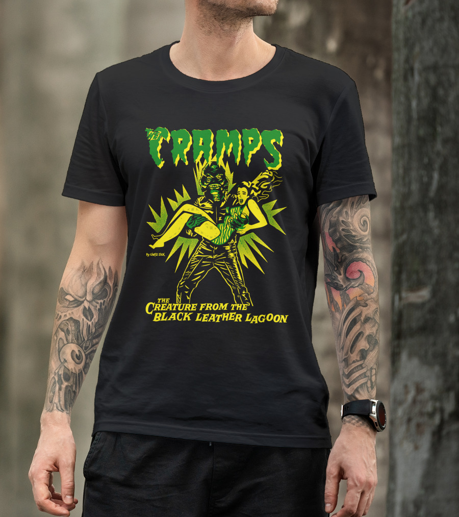 The Cramps Creature From The Black Leather Lagoon T-Shirt
