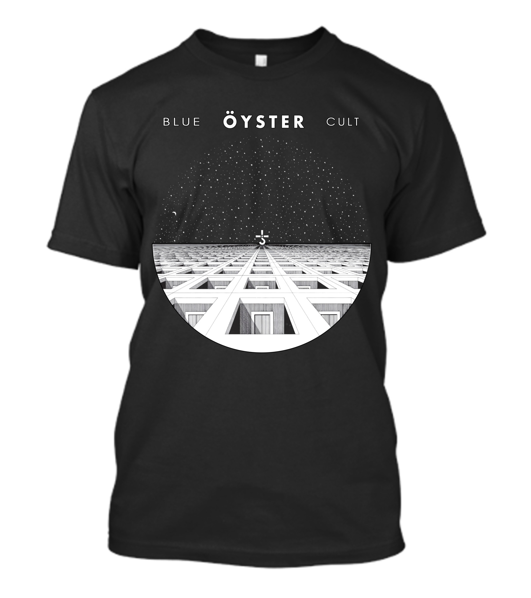 Blue Öyster Cult Geometric Space T-Shirt