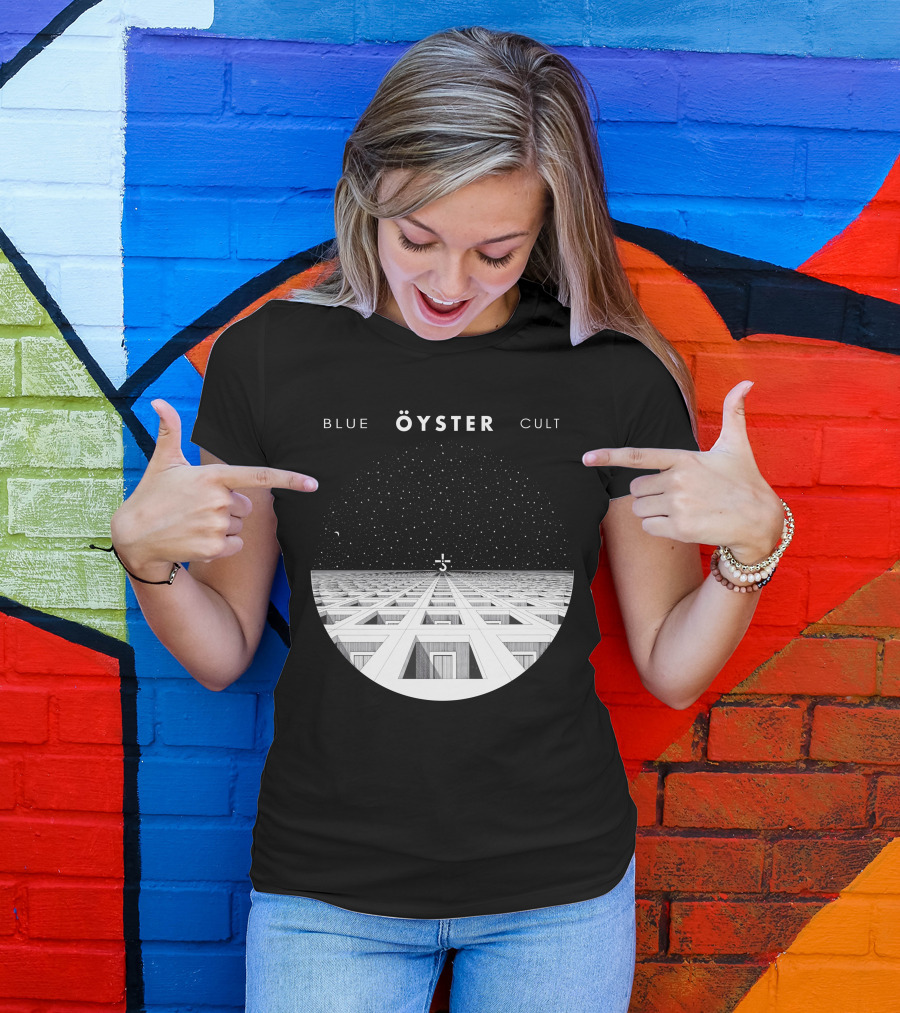Blue Öyster Cult Geometric Space T-Shirt