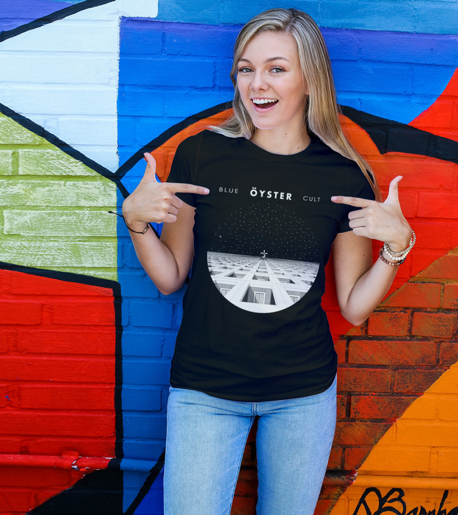 Blue Öyster Cult Geometric Space T-Shirt