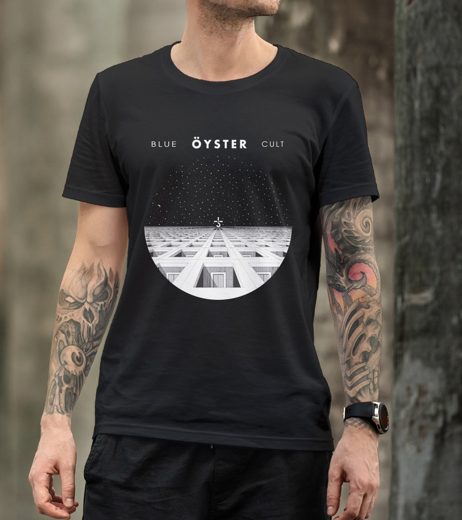 Blue Öyster Cult Geometric Space T-Shirt