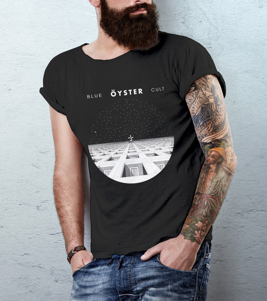 Blue Öyster Cult Geometric Space T-Shirt