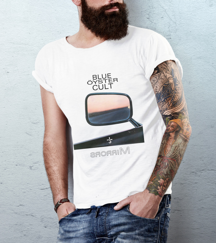 Blue Öyster Cult Mirrors Rearview Sunset T-Shirt