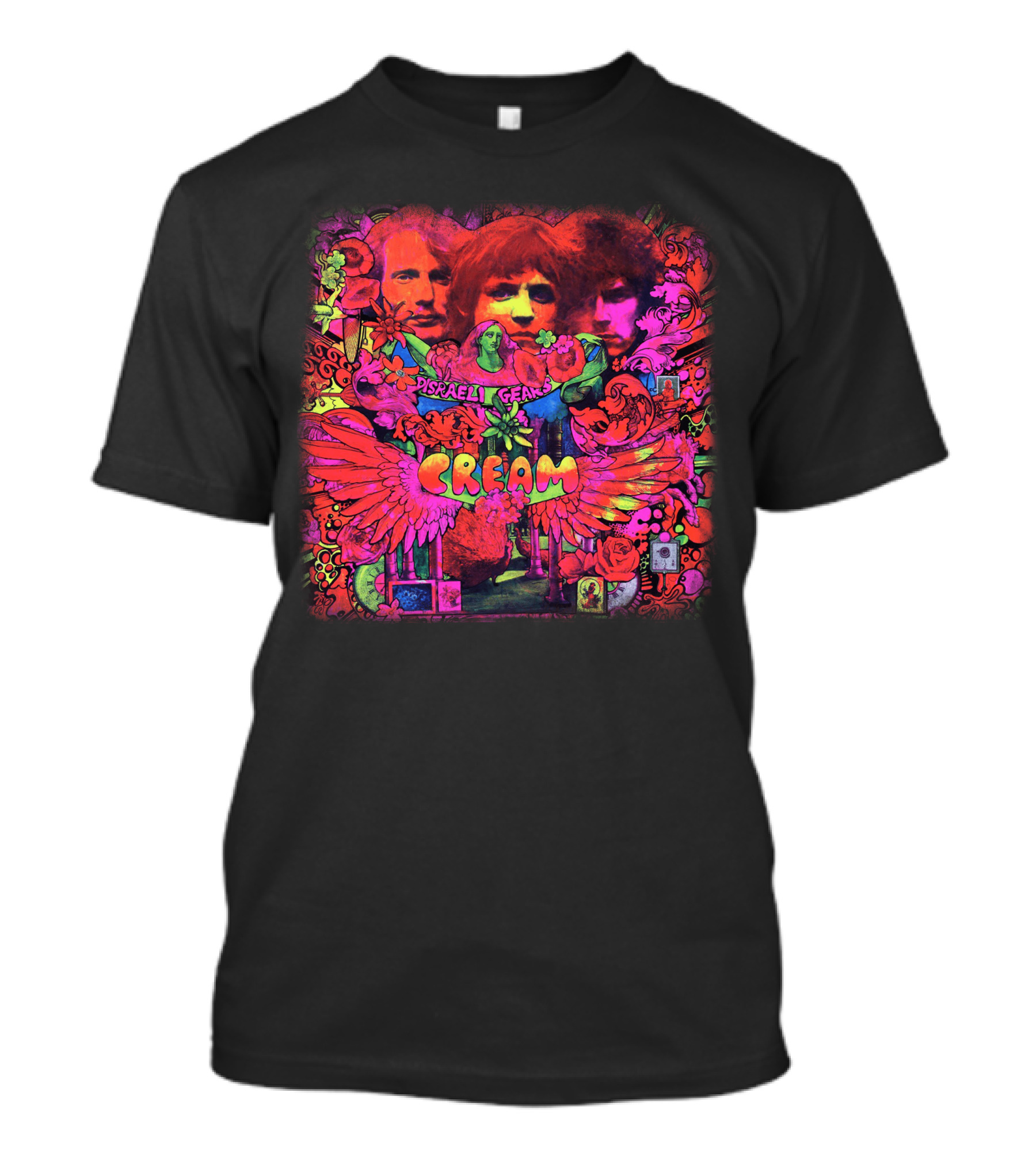 Disraeli Gears Cream Psychedelic Album Art 1967 T-Shirt