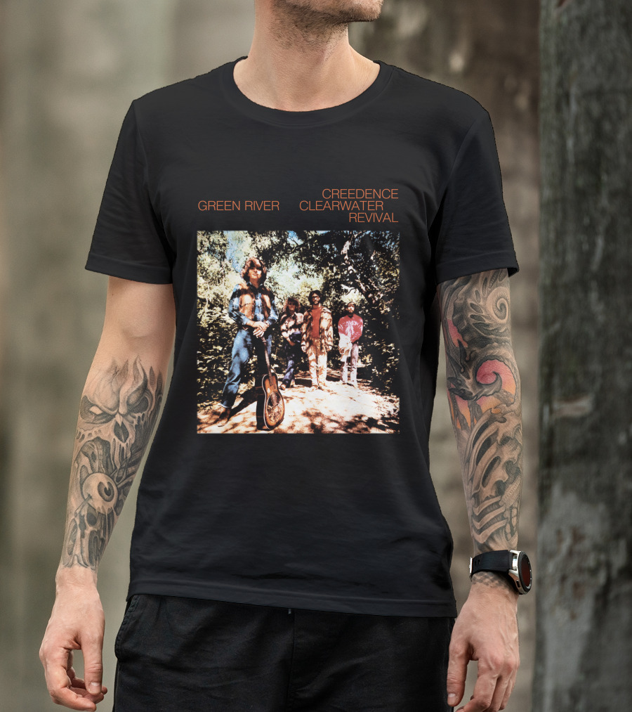 Green River Creedence Clearwater Revival Album Cover Photo T-Shirt