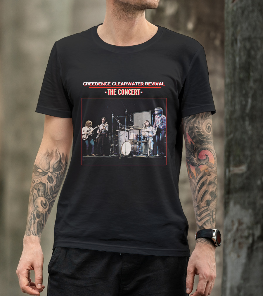 Creedence Clearwater Revival The Concert Live Performance T-Shirt