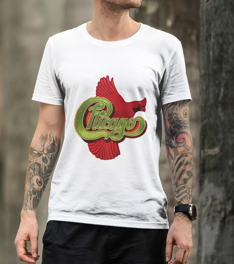 Chicago Cardinal Bird Ccg T-Shirt