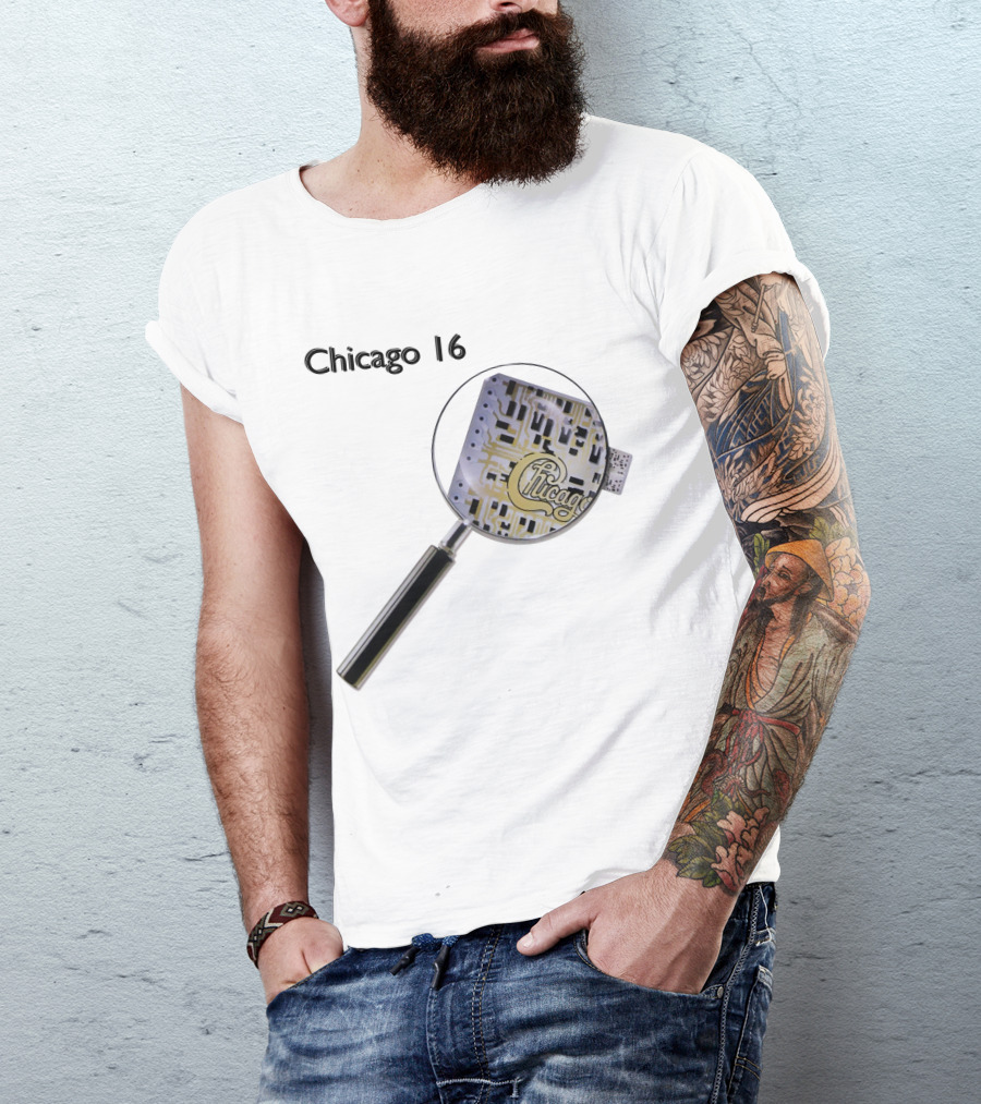 Chicago 16 Magnifying Circuitry T-Shirt