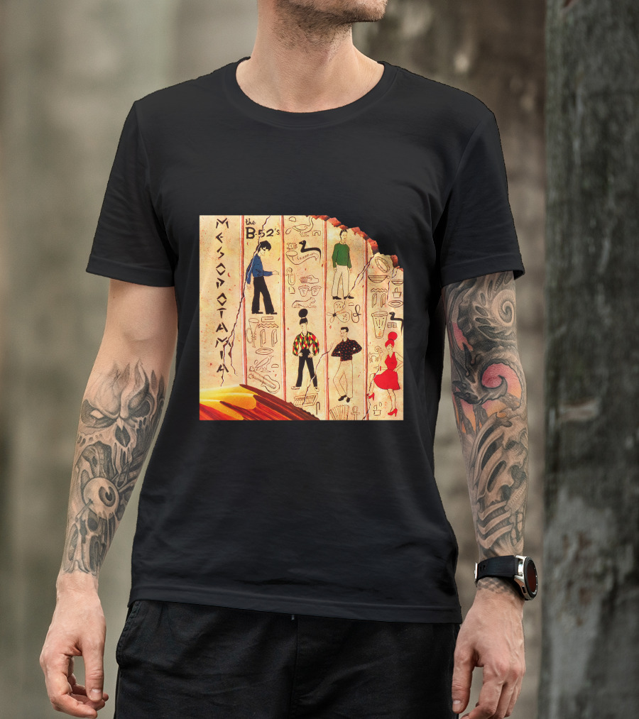 The B-52'S Mesopotamia Vintage Band Art T-Shirt