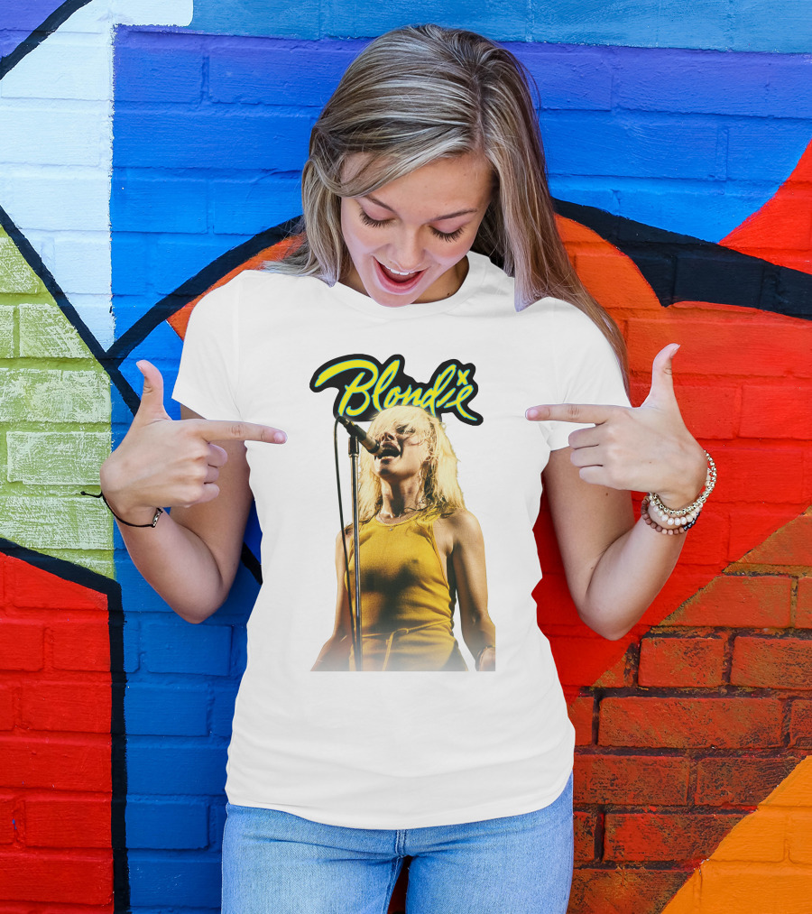 Blondie Bld 21 Vintage Concert Photo T-Shirt