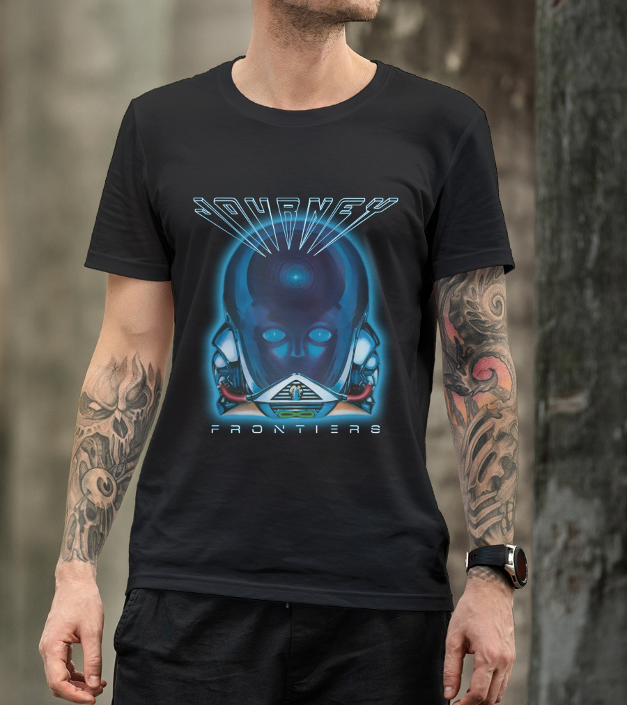 Journey Frontiers 6 Iconic Sci-Fi Album Cover Art T-Shirt