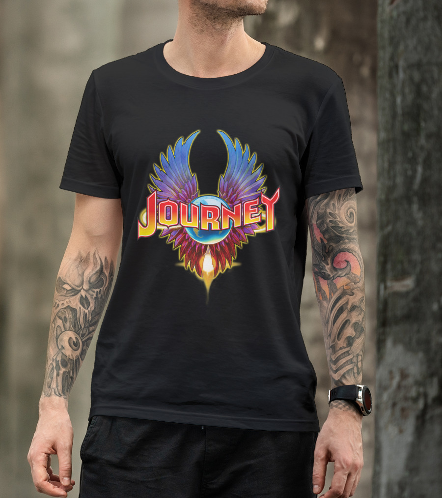 Journey Band Iconic Winged Logo T-Shirt