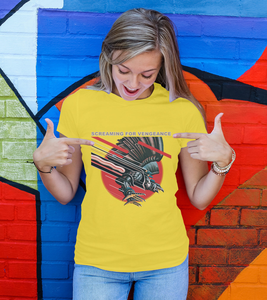 Jdpr (38) Screaming For Vengeance T-Shirt