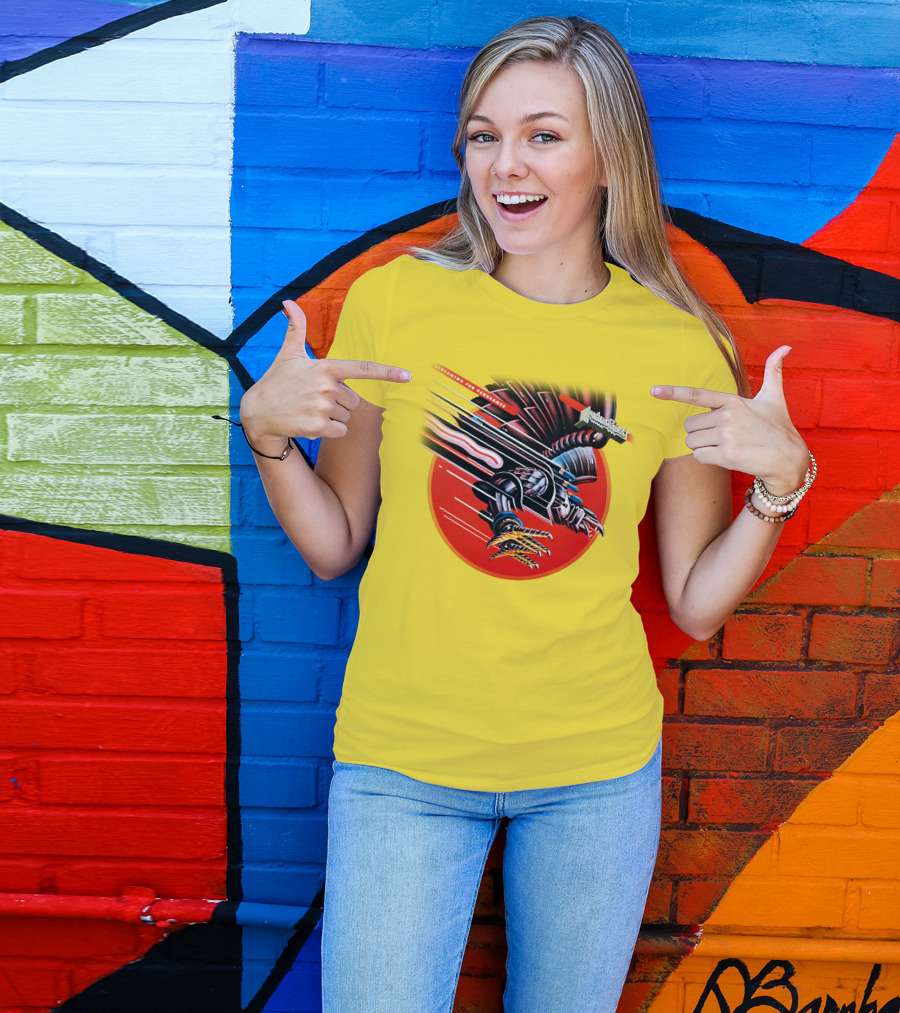 Judas Priest Screaming For Vengeance Album Cover Artwork T-Shirt