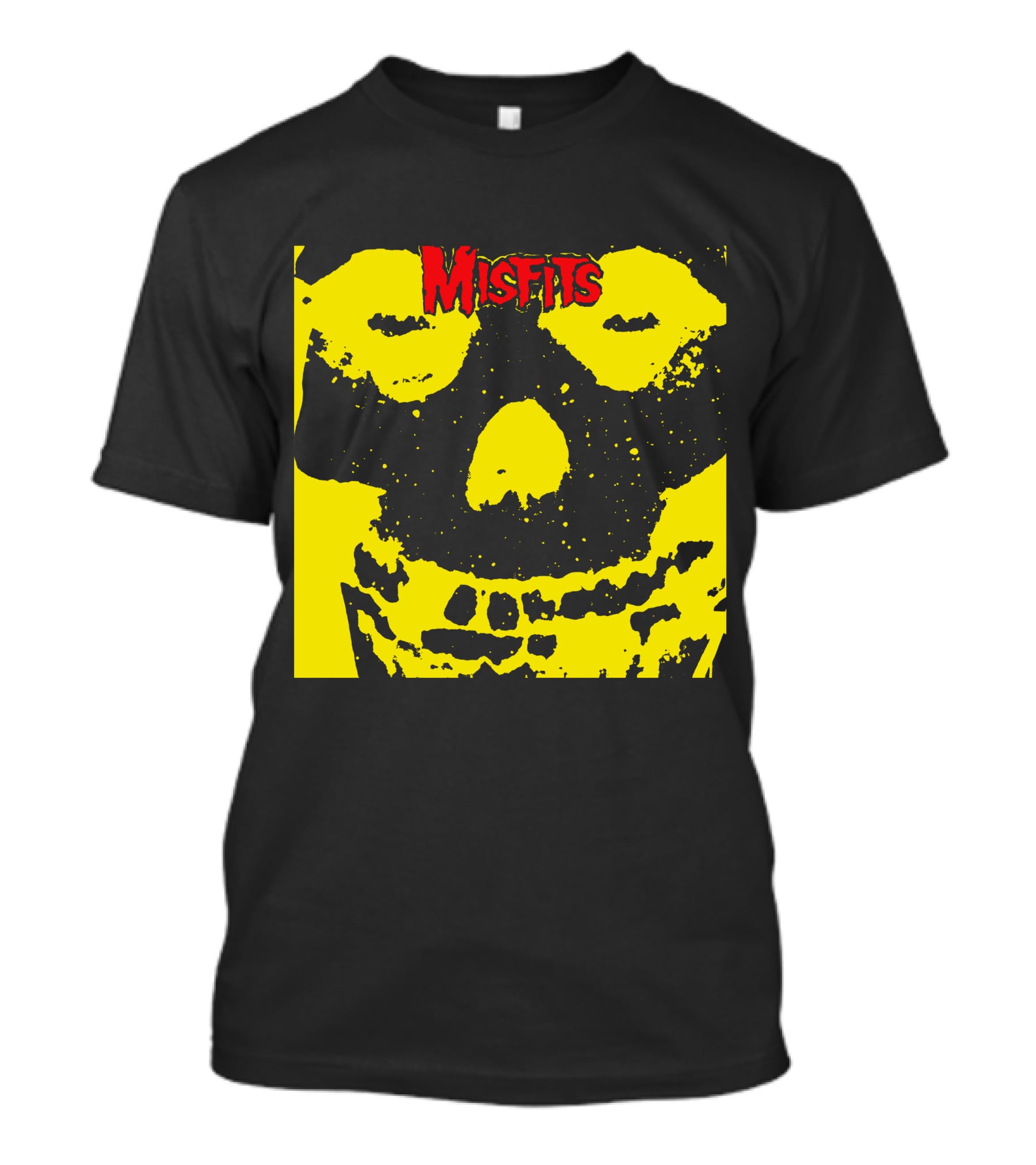 Misfits Yellow Skull T-Shirt