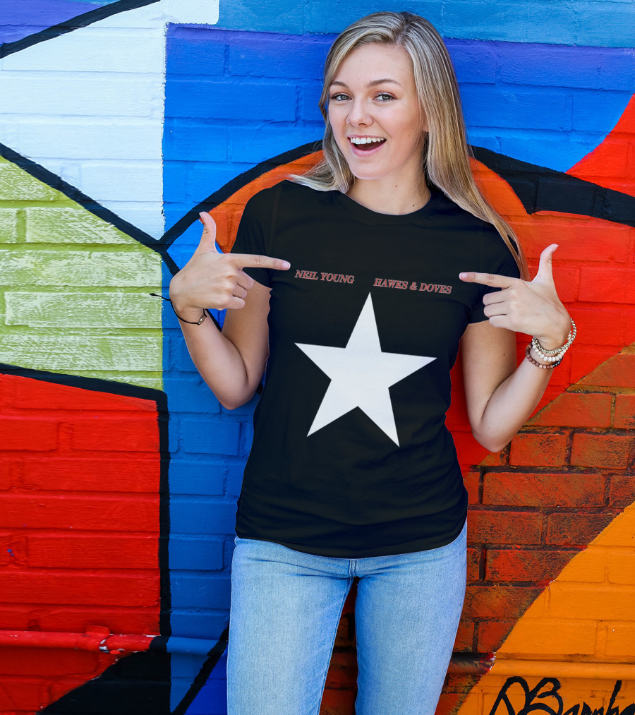Neil Young Hawks & Doves Star T-Shirt