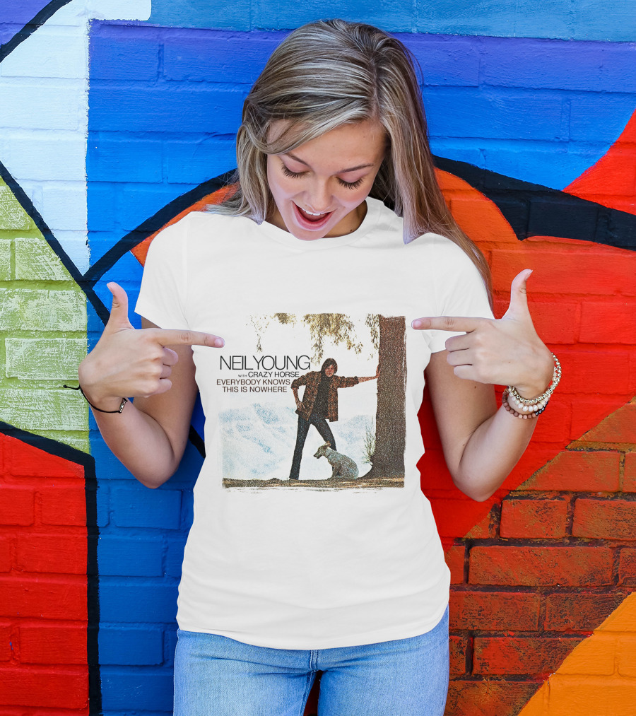 Neil Young With Crazy Horse Everybody Knows This Is Nowhere T-Shirt