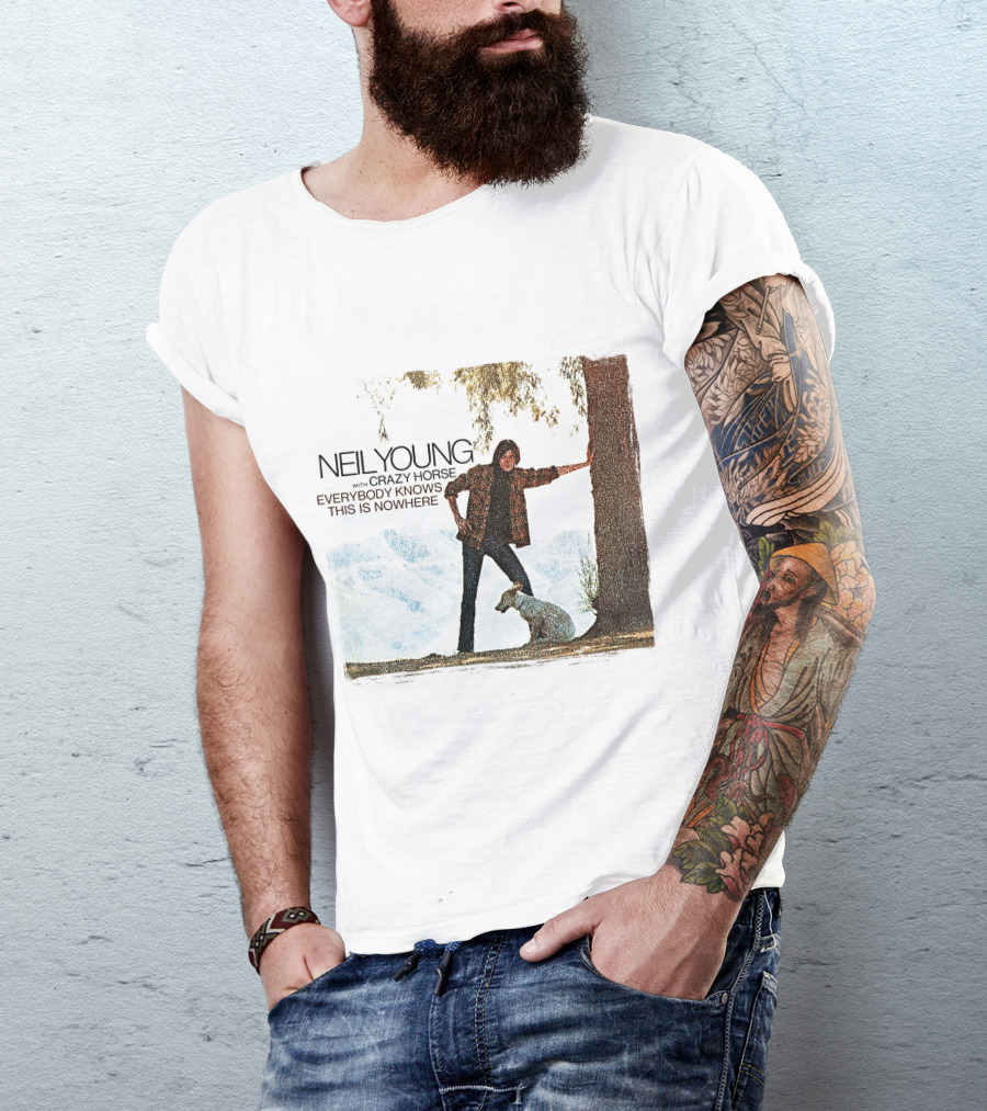 Neil Young With Crazy Horse Everybody Knows This Is Nowhere T-Shirt