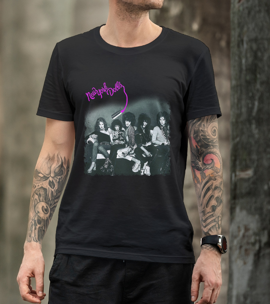 New York Dolls Band Vintage Photo T-Shirt
