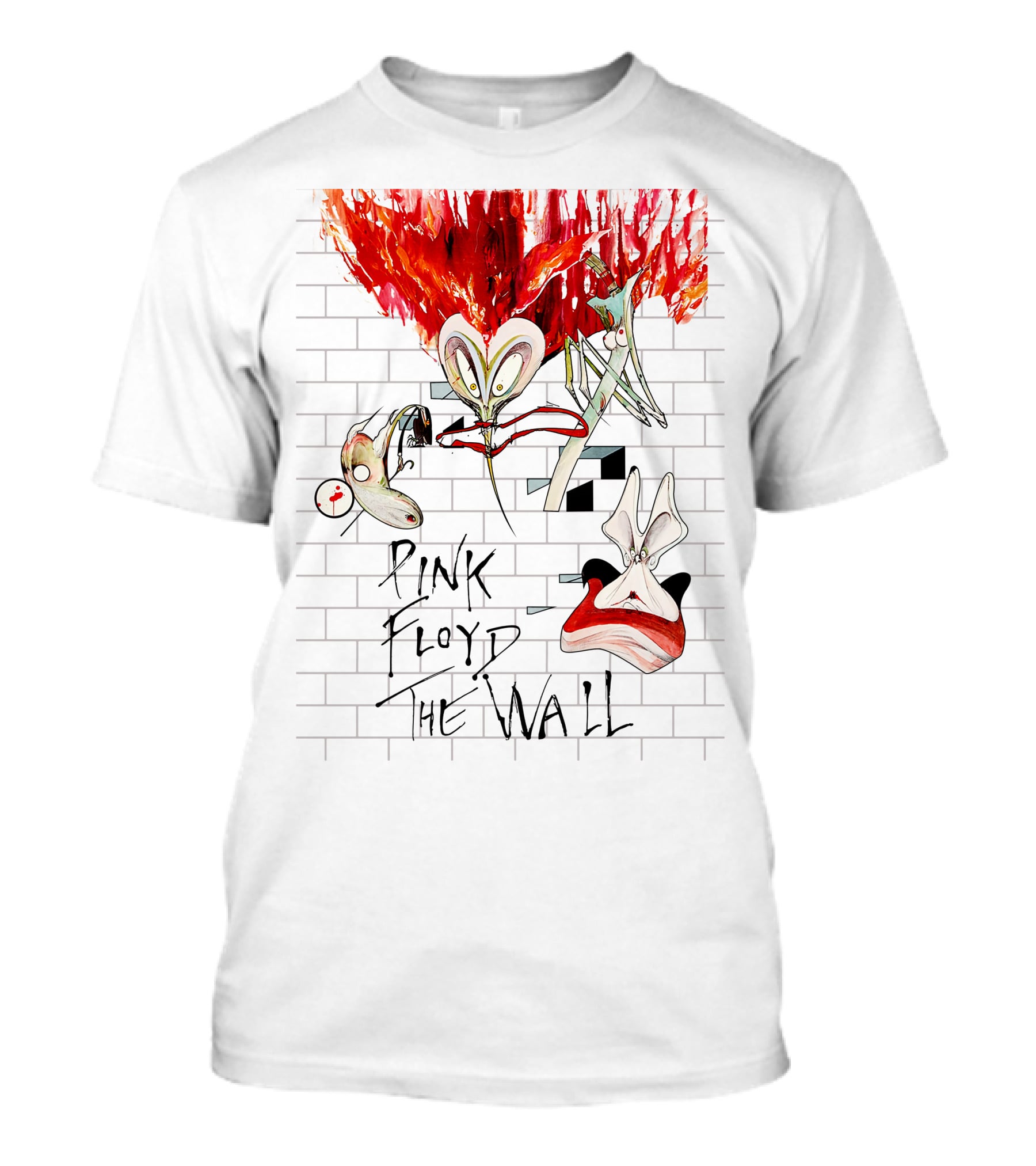 Pink Floyd The Wall Album Cover Art T-Shirt