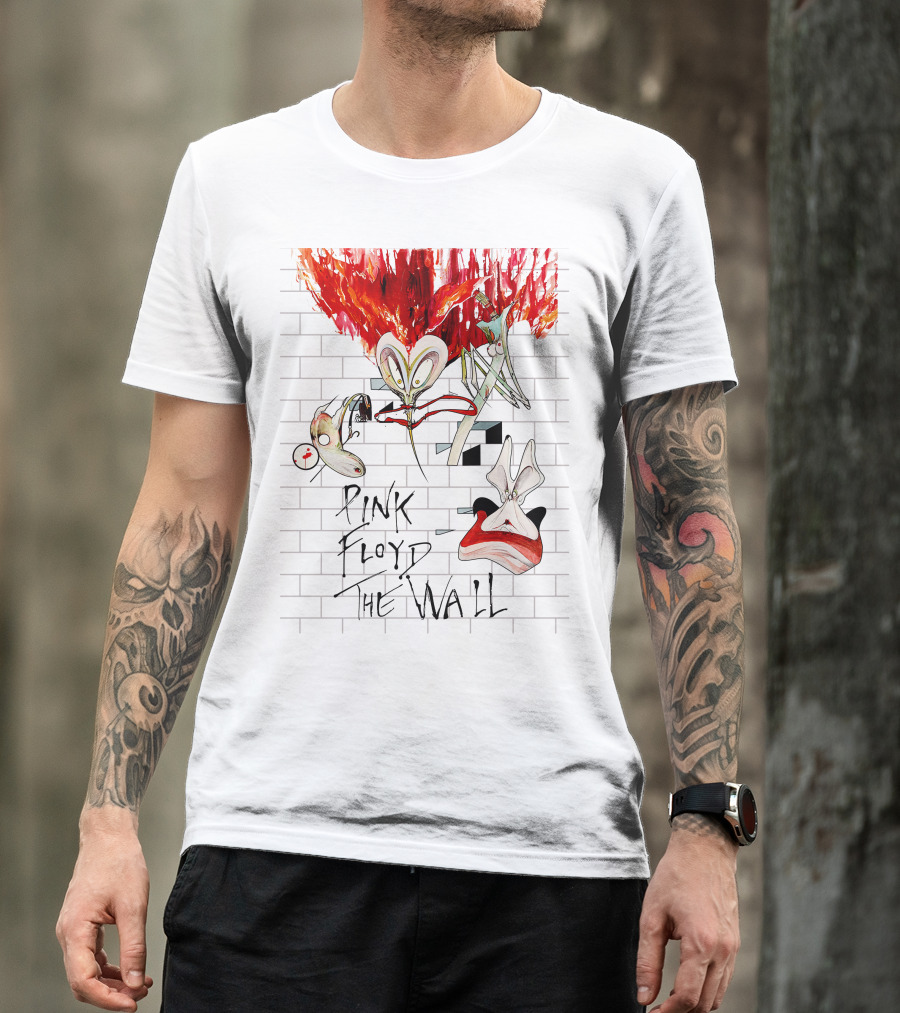 Pink Floyd The Wall Album Cover Art T-Shirt