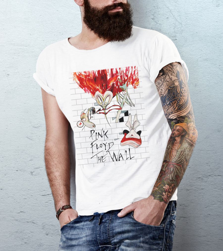 Pink Floyd The Wall Album Cover Art T-Shirt