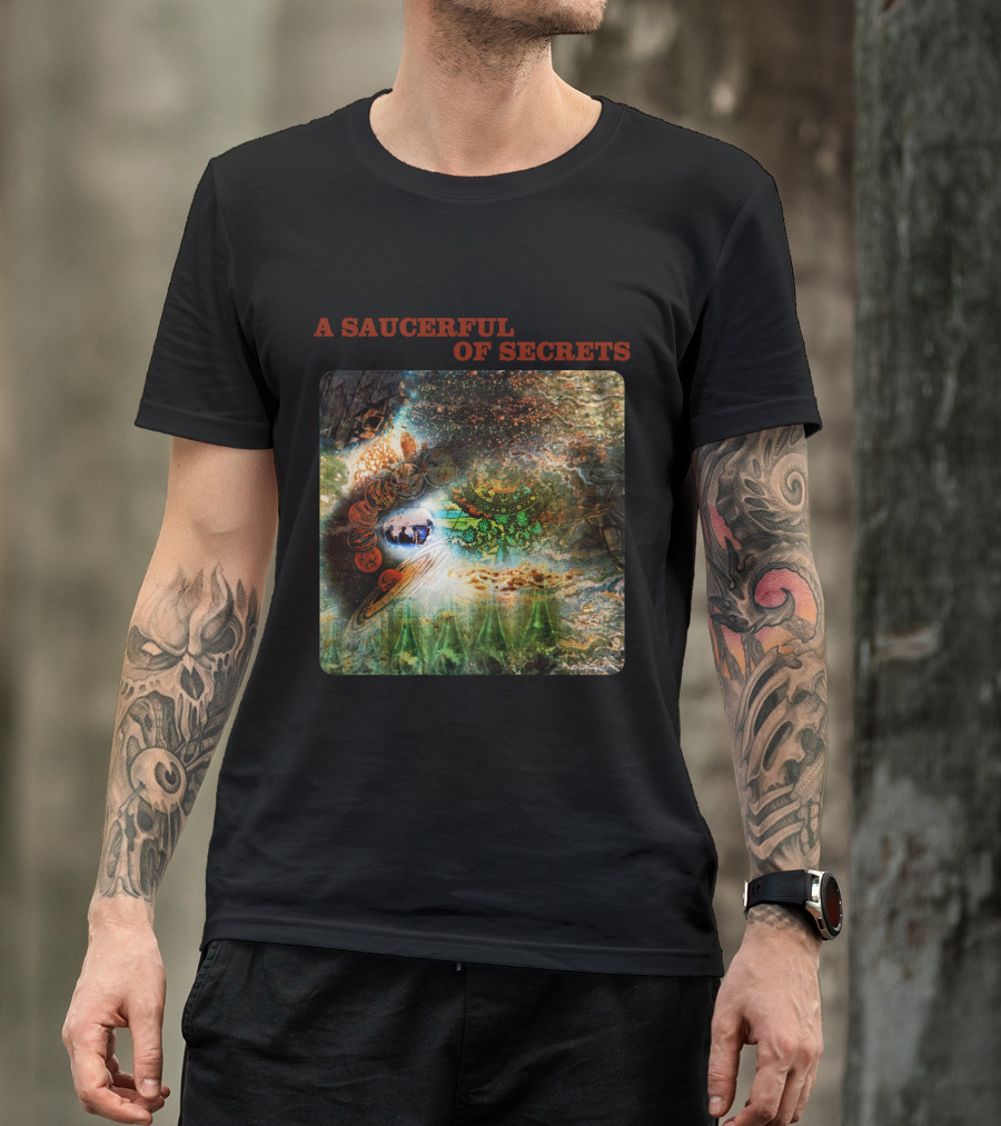 A Saucerful Of Secrets Psychedelic Cosmic T-Shirt