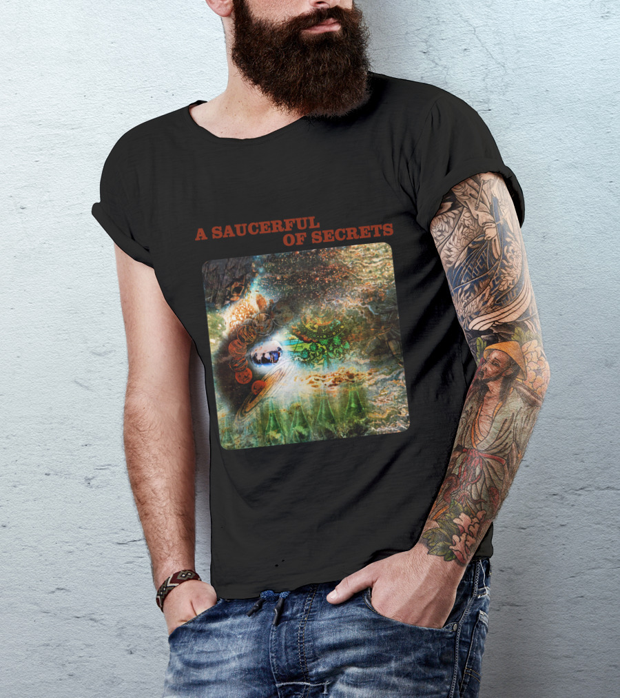 A Saucerful Of Secrets Psychedelic Cosmic T-Shirt