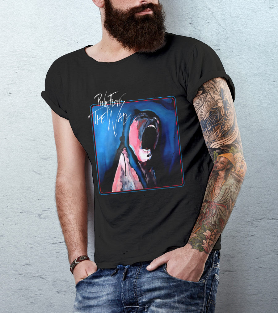 Pink Floyd The Wall Album Cover Art Scream T-Shirt