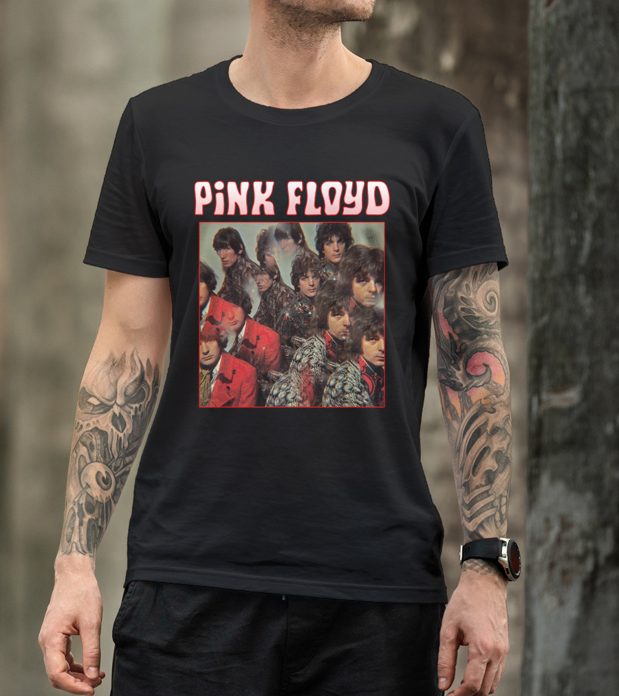 Pink Floyd Band Members Psychedelic T-Shirt