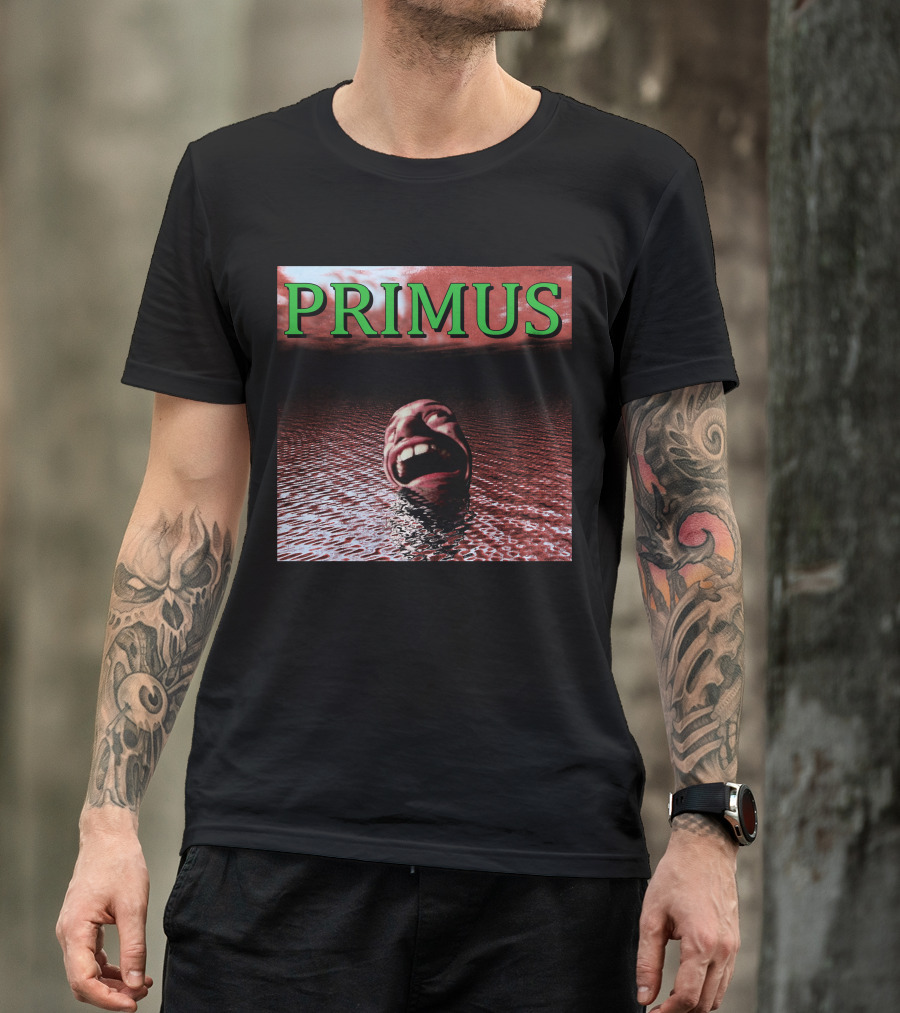 Primus Surreal Floating Head In Water T-Shirt