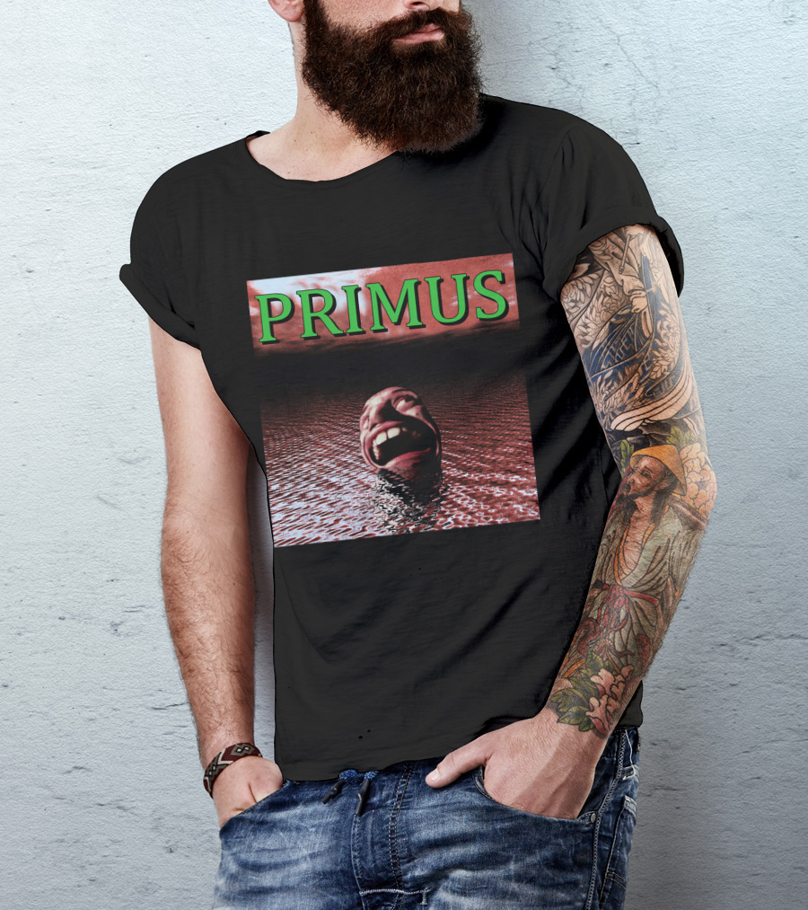 Primus Surreal Floating Head In Water T-Shirt