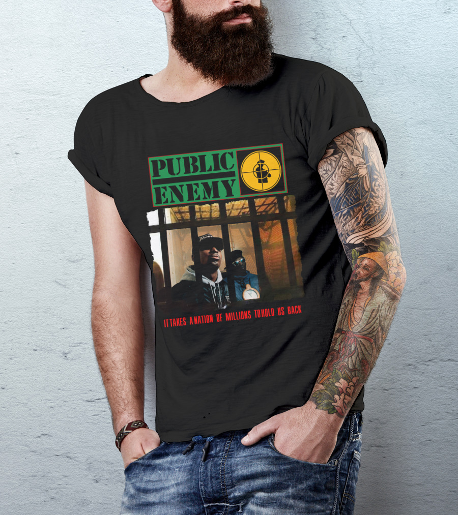 Public Enemy It Takes A Nation Of Millions To Hold Us Back T-Shirt