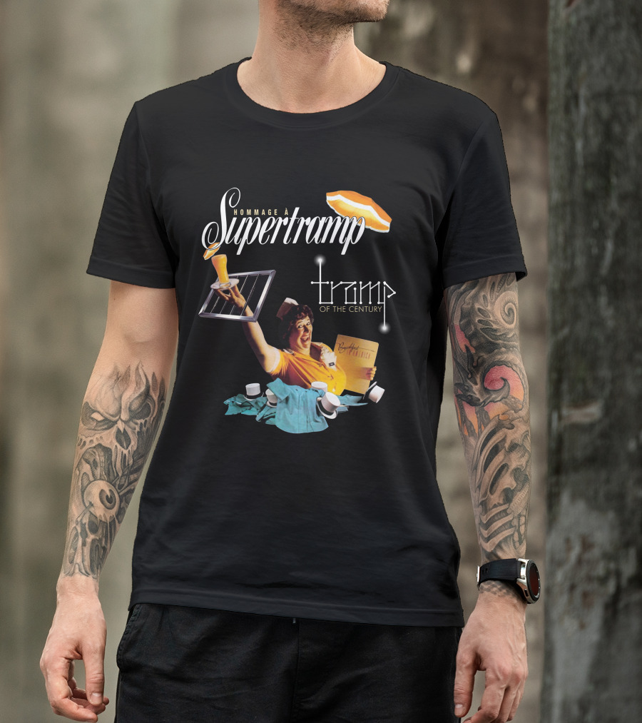 Hommage À Supertramp - Breakfast In America Tramp Of The Century T-Shirt