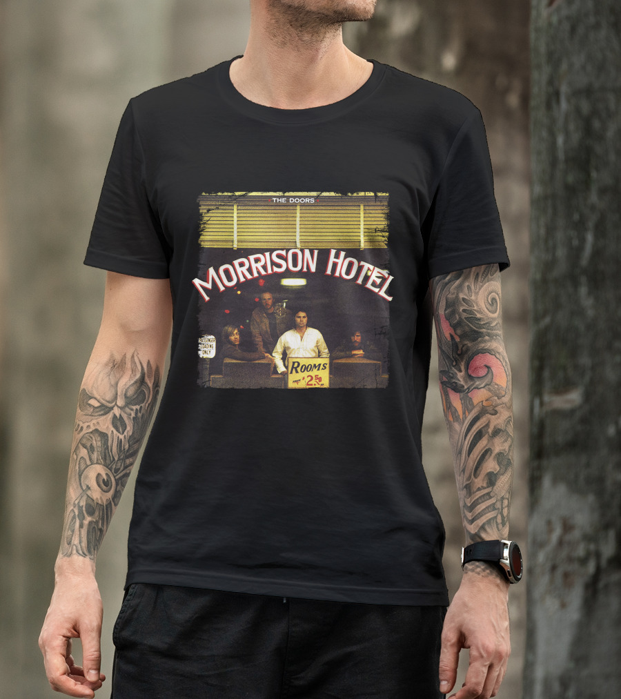 The Doors Morrison Hotel Classic Album Cover T-Shirt