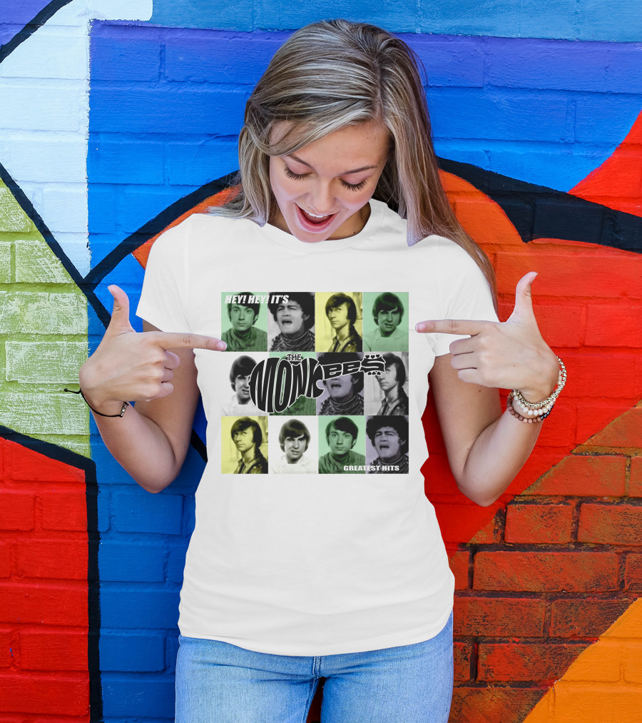 Hey! Hey! It's The Monkees Greatest Hits T-Shirt