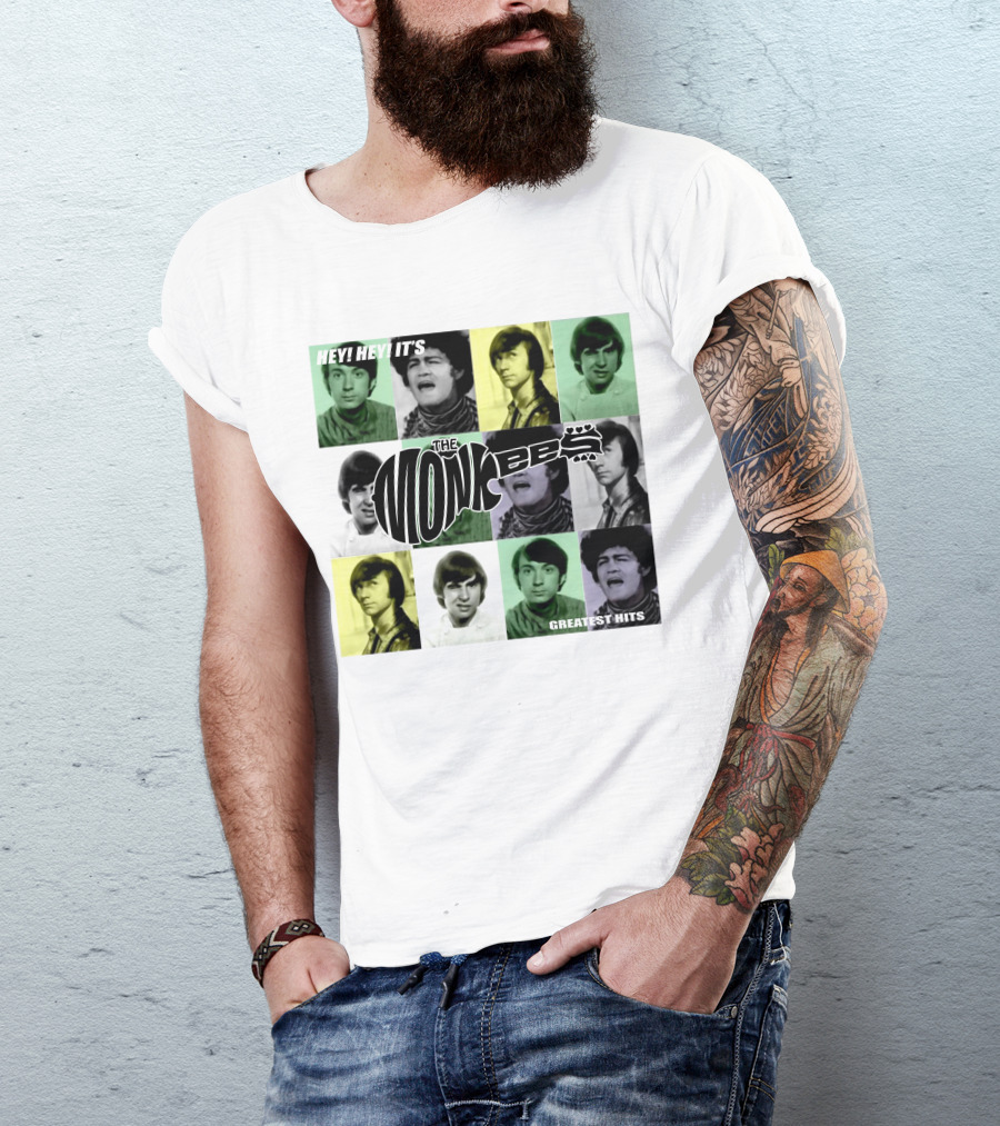 Hey! Hey! It's The Monkees Greatest Hits T-Shirt
