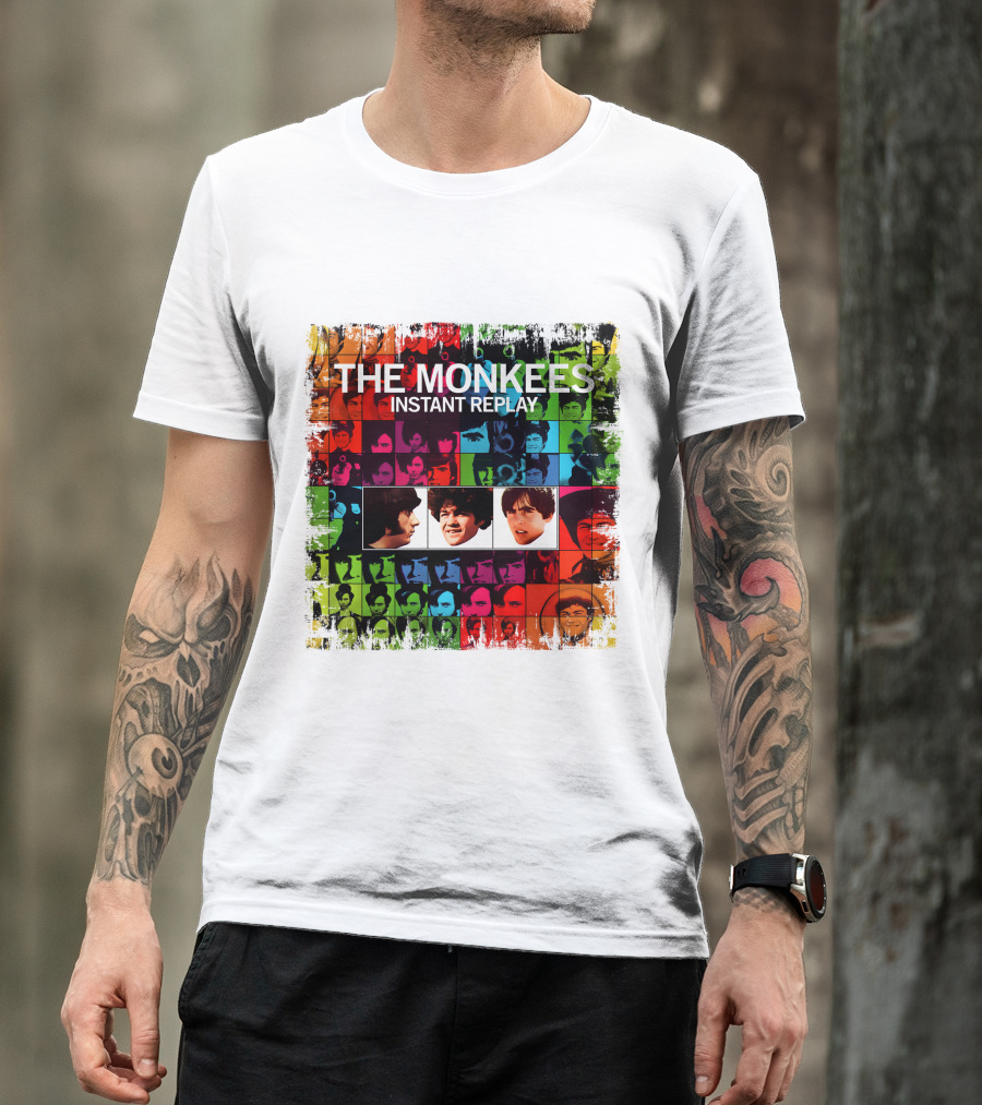 The Monkees Instant Replay Album Art Collage T-Shirt
