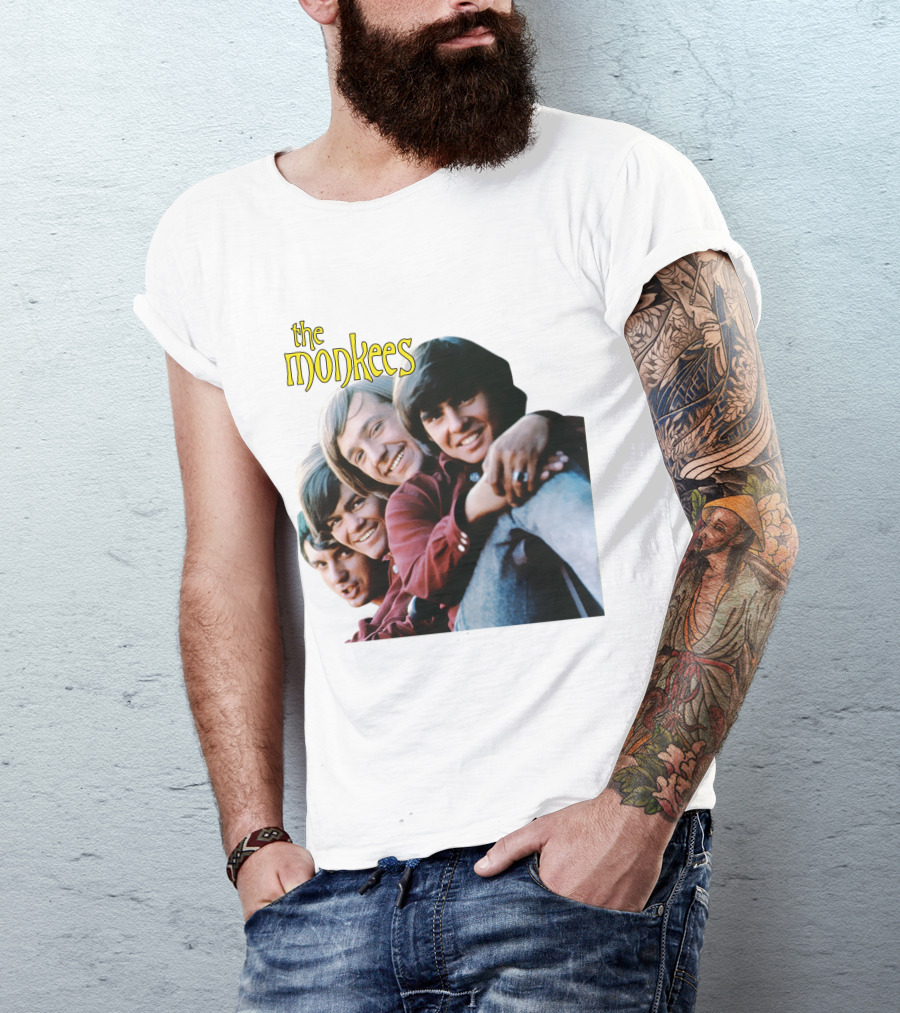 The Monkees Group Photo Smiling T-Shirt