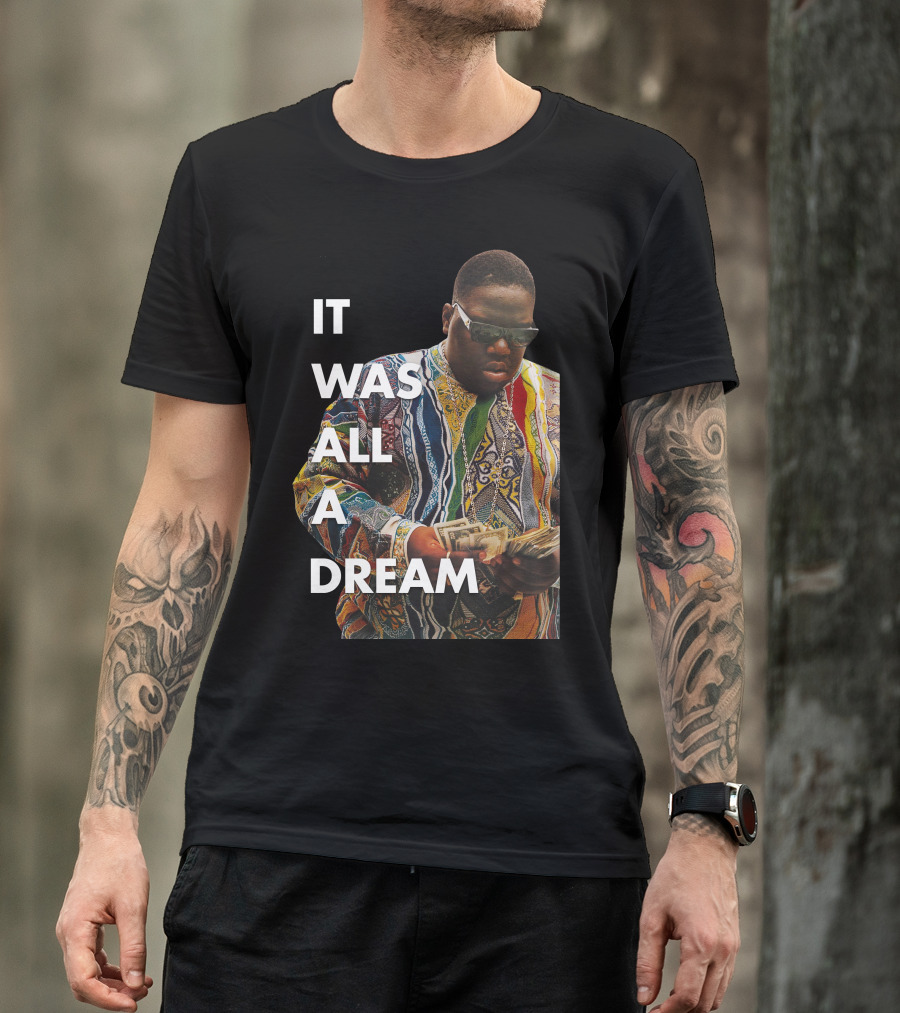 It Was All A Dream Coogi Sweater Money T-Shirt