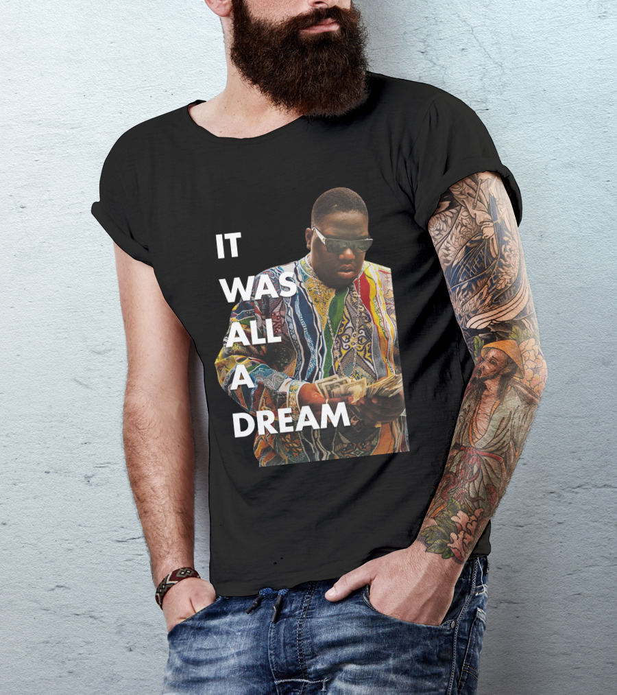 It Was All A Dream Coogi Sweater Money T-Shirt