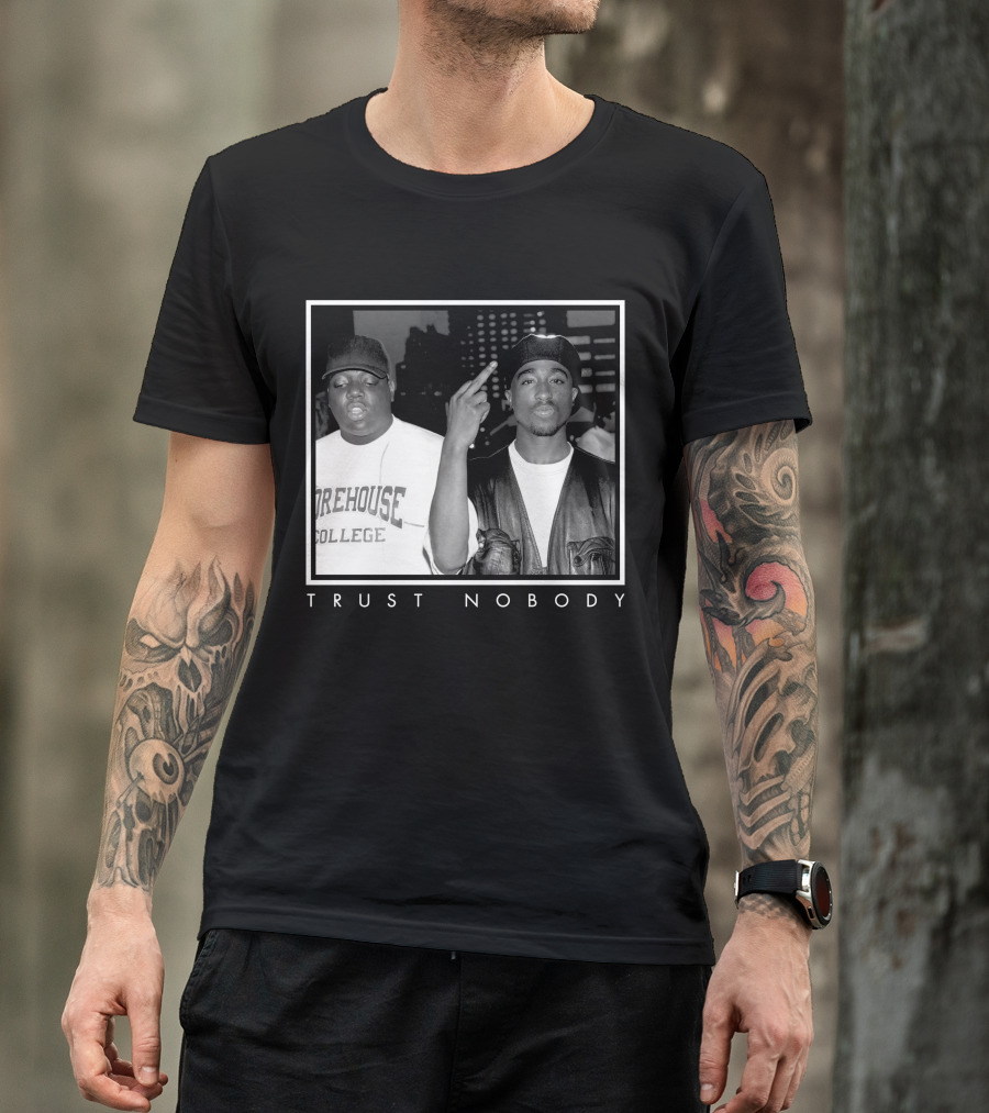 Ntb Trust Nobody Morehouse College Two Rappers T-Shirt