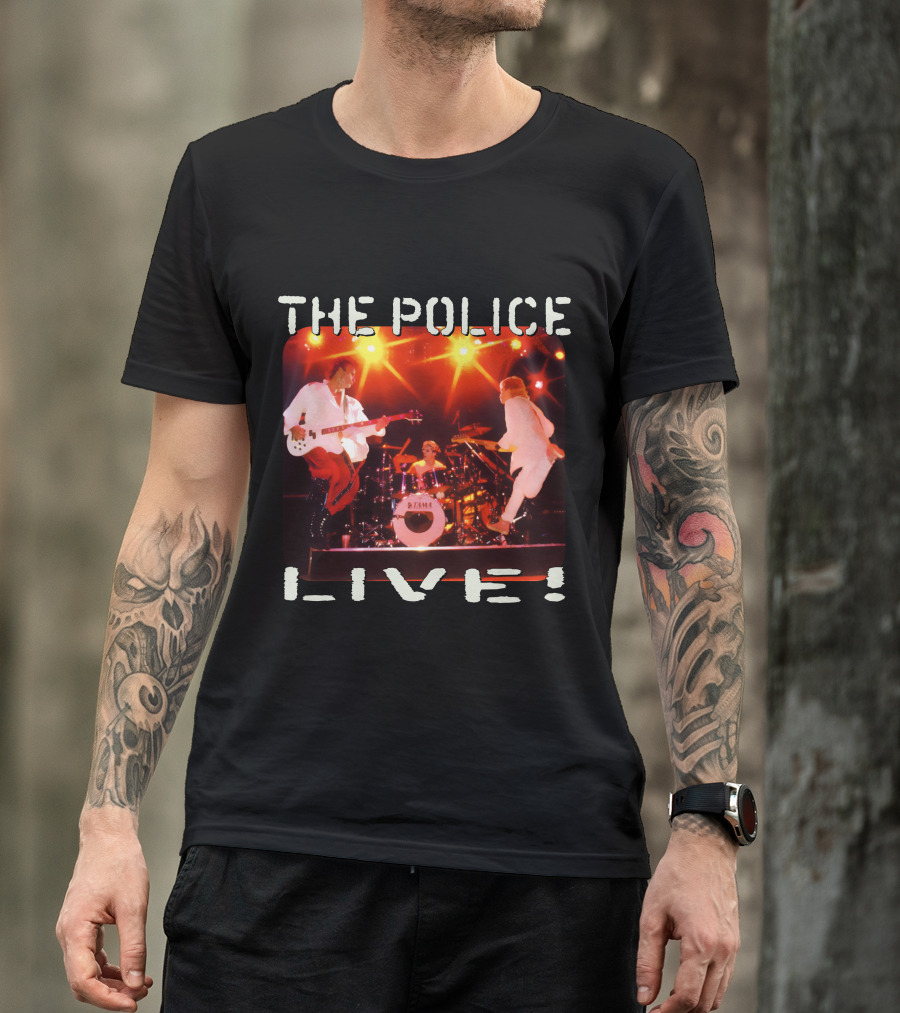 The Police Live! T-Shirt
