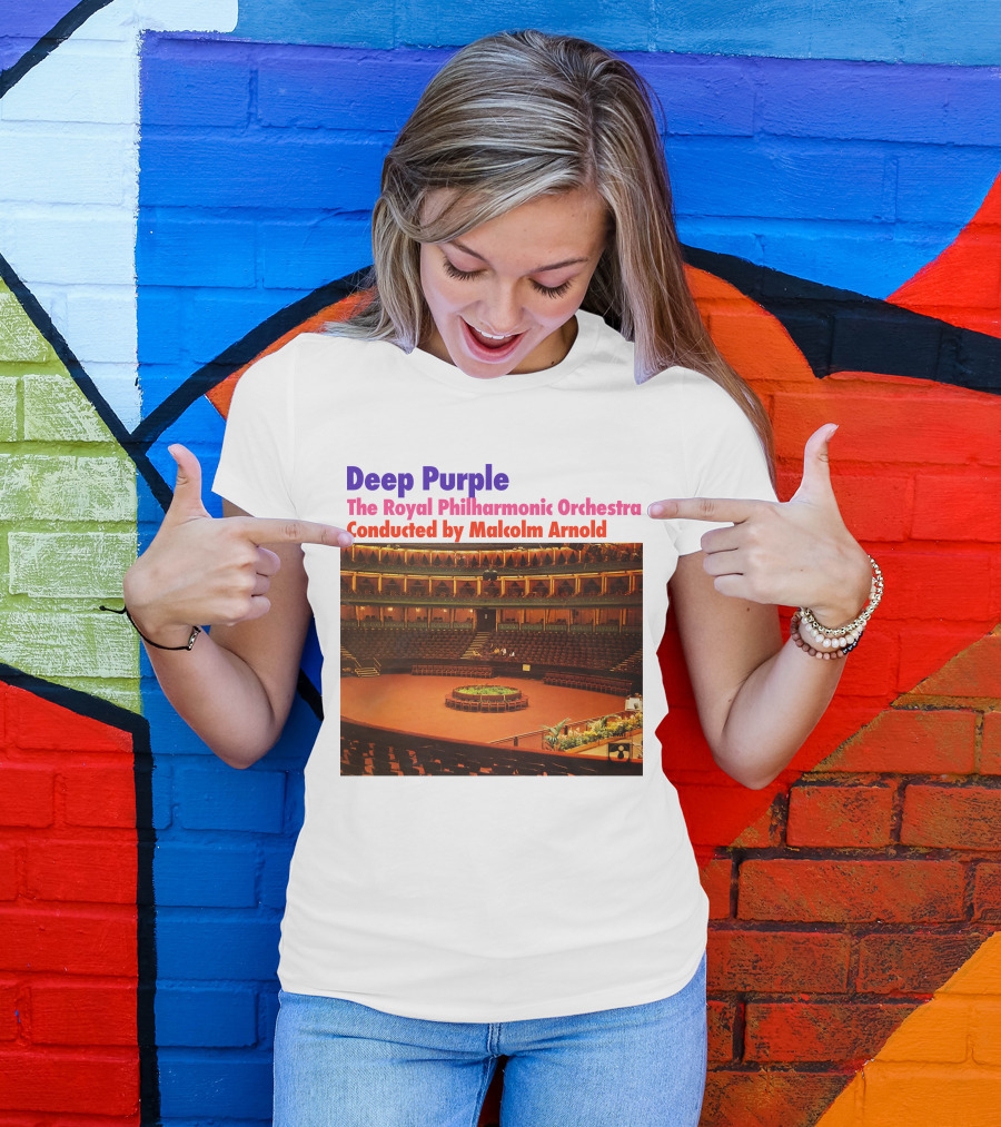 Deep Purple The Royal Philharmonic Orchestra Conducted By Malcolm Arnold T-Shirt