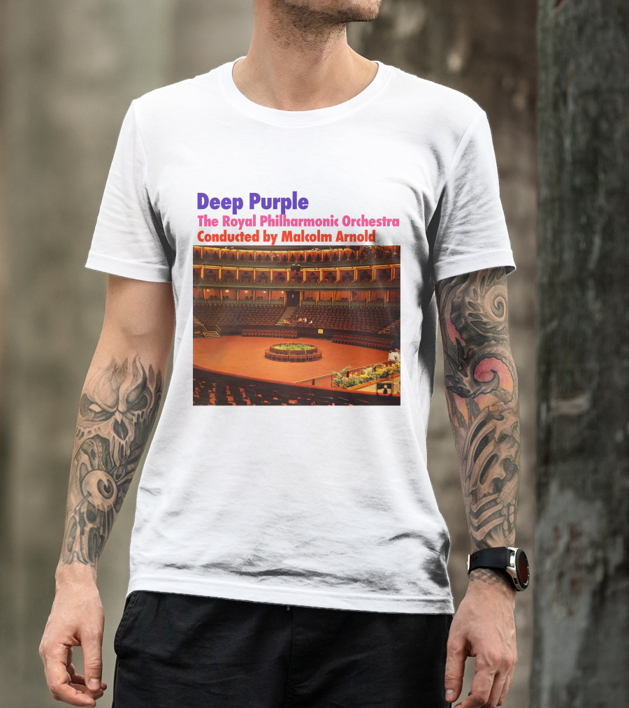 Deep Purple The Royal Philharmonic Orchestra Conducted By Malcolm Arnold T-Shirt